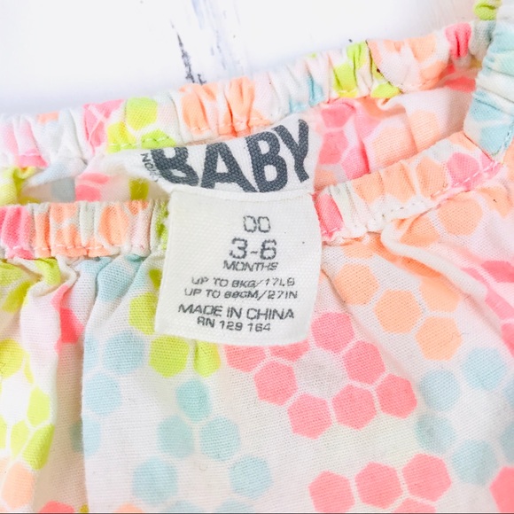 Cotton On Elastic Neckline Baby Dress - Picture 2 of 7